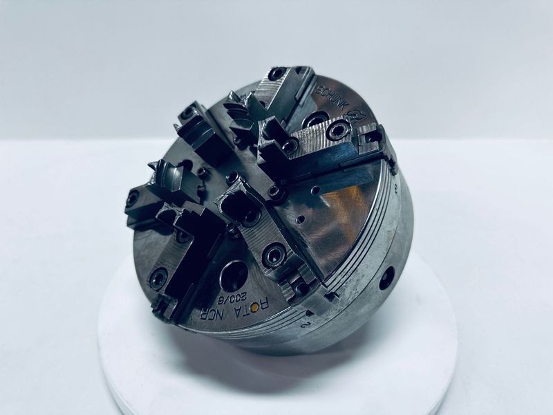Schunk Rota NCR 200/6 100568 6 Backenfutter Drehmaschine Sechsbackenfutter Schunk Rota NCR 200/6 100568 6 Backenfutter Drehmaschine Sechsbackenfutter