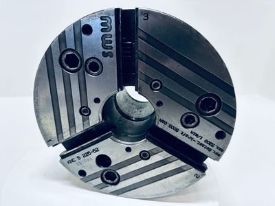 SMW KNC S 225-62 092098 3 Backenfutter Drehmaschine Dreibackenfutter A6 Spindel