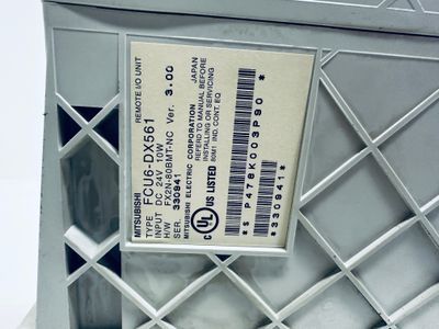 Mitsubishi FCU6-DX561 TX8i V S Traub Numerik Soft PLC 10187146 222491 10628434