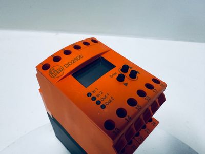 IFM DD2505 Auswerteeinheit Drehzahlüberwachung MONITOR/FR-2 /110-240VAC/DC