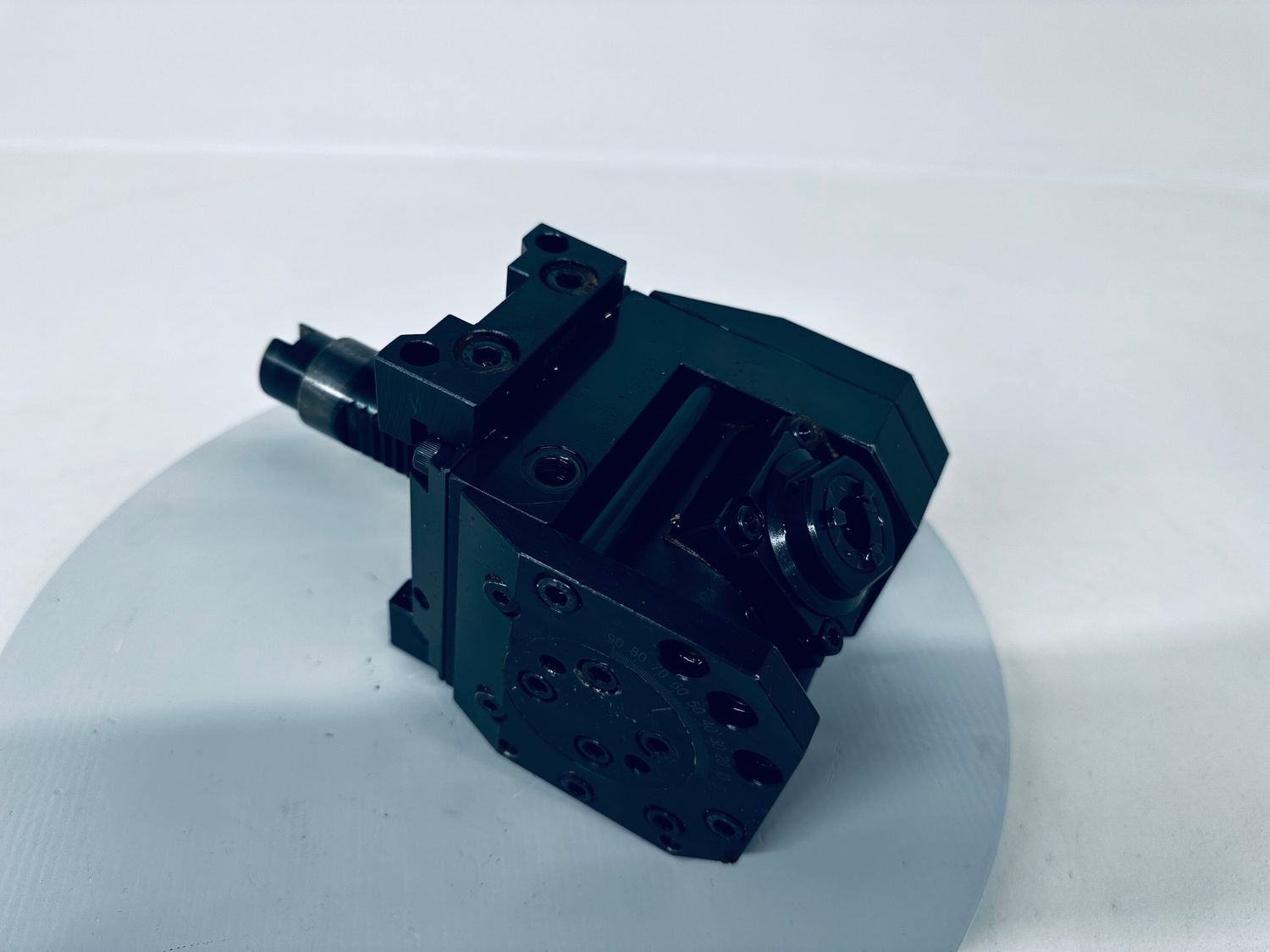 Traub TNX TNX65 TNX42/65 Werkzeughalter Bohreinheit VDI 30 1:1 ER16, 90°  W1345011  10182953 Traub-Leiste  W1345011  10182953 verstellbar