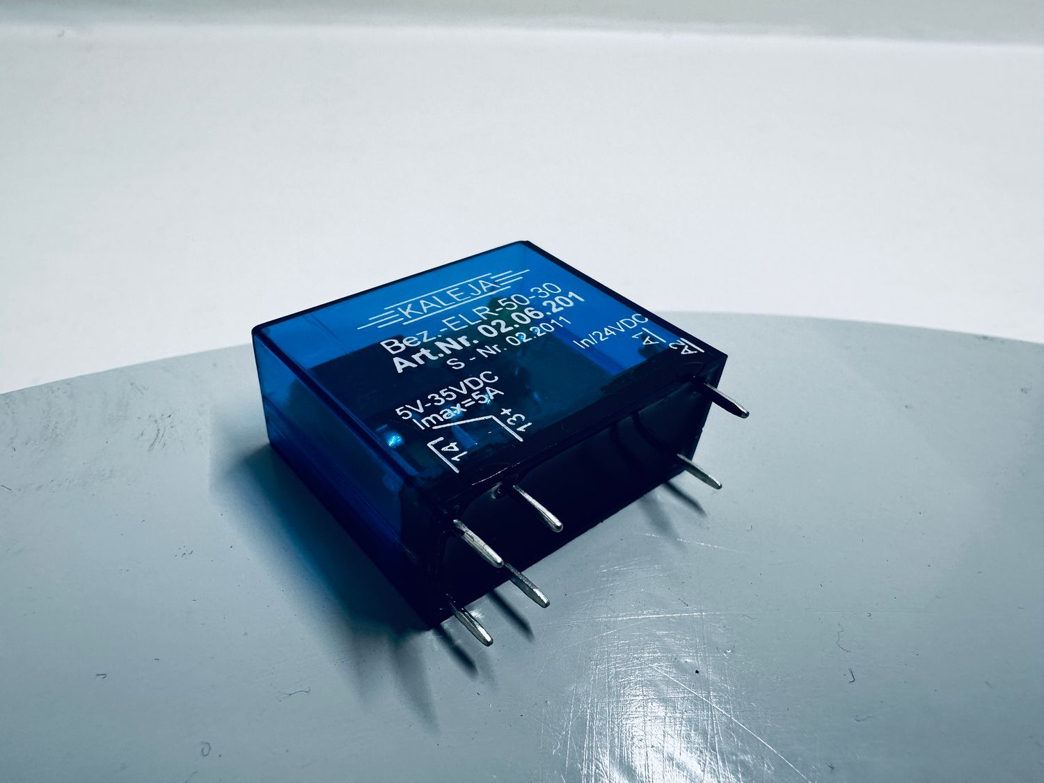 Traub Relais Kaleja 221234 10887086 ELR-50-30 02.06.201 24V 3A DC HR1 Traub Relais Kaleja 221234 10887086 ELR-50-30 02.06.201 24V 3A DC HR1