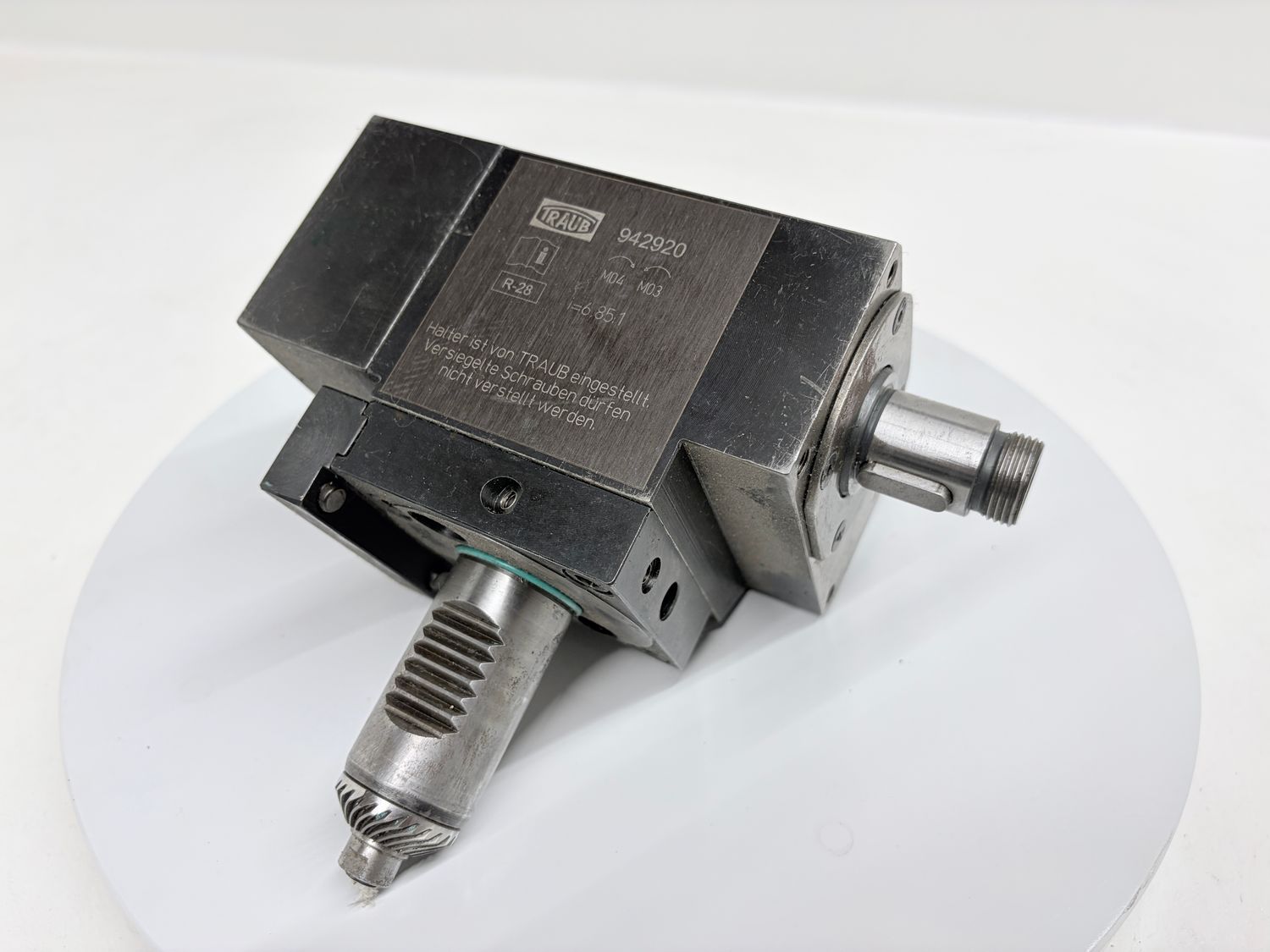 Traub angetrieben WZ VDI30 Polyformfräseinrichtung