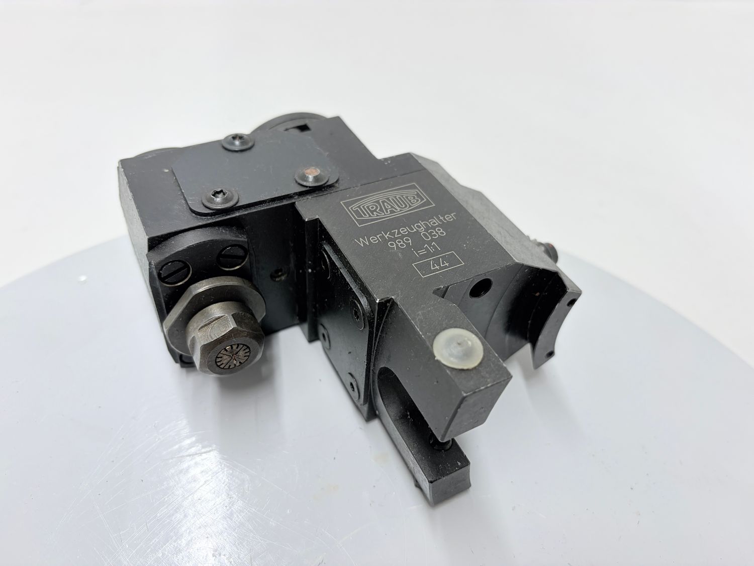 Traub TNL 12 /7 Werkzeughalter Werkzeug angetrieben 989038 10540538 Traub TNL 12 /7 Werkzeughalter Werkzeug angetrieben 989038 10540538