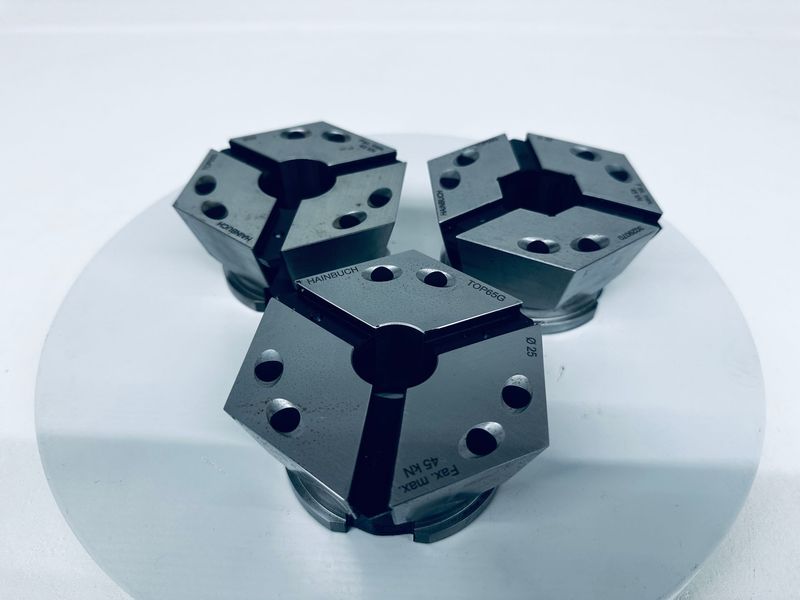 Hainbuch TOP65G TOP65 65G Spannzange Spannkopf geriffelt