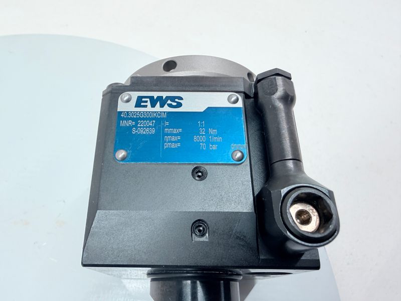EWS Werkzeug angetrieben ER25 Bohr Fräskopf Axial 40.3025G300IKCIM Index G300 TNX65/42 VDI30