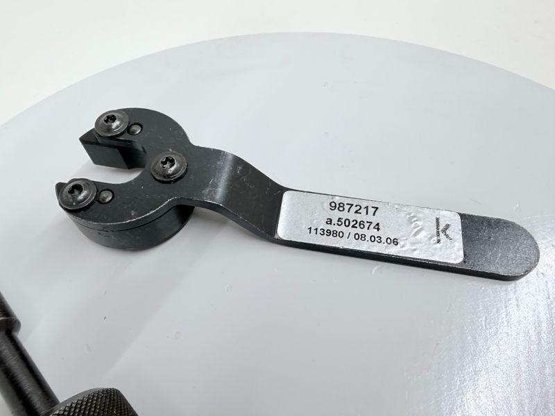 Schlüssel Stirn Traub TNL12 TNL12/7 Werkzeug Halter 987217 10899256 Schlüssel Stirn Traub TNL12 TNL12/7 Werkzeug Halter 987217 10899256