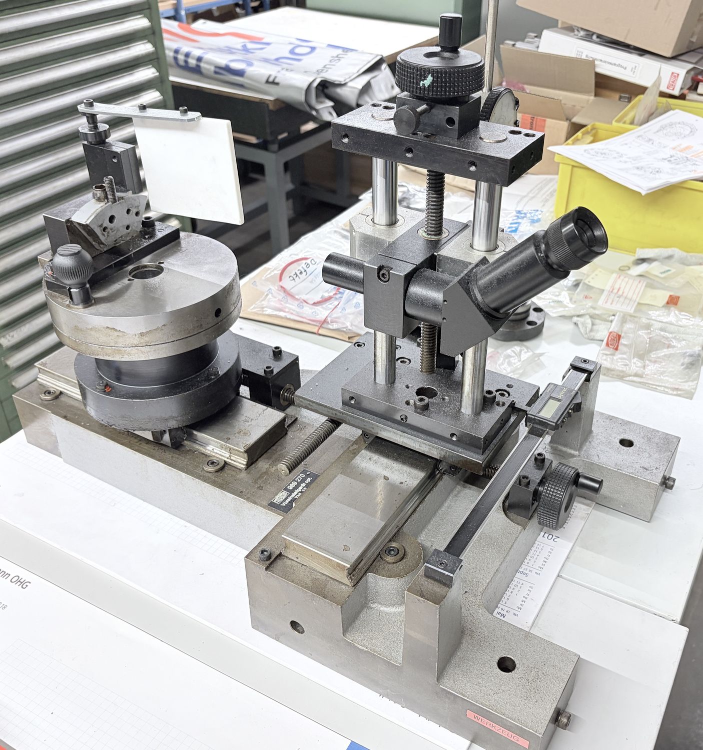 Traub TNL12 TNL12/7 Werkzeug Halter Voreinstellgerät OPT
