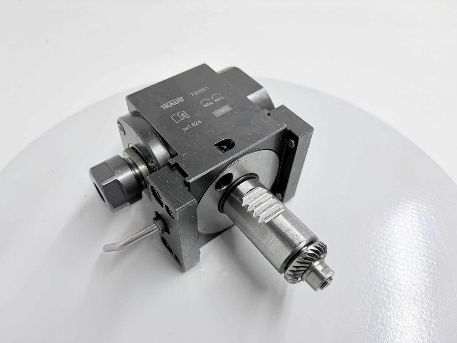 Traub Werkzeughalter Bohr Fräseinheit ER16 VDI25 TNC30 TNS26 TNC42 TNC65 738561 10607271 Traub Werkzeughalter Bohr Fräseinheit ER16 VDI25 TNC30 TNS26 TNC42 TNC65 738561 10607271