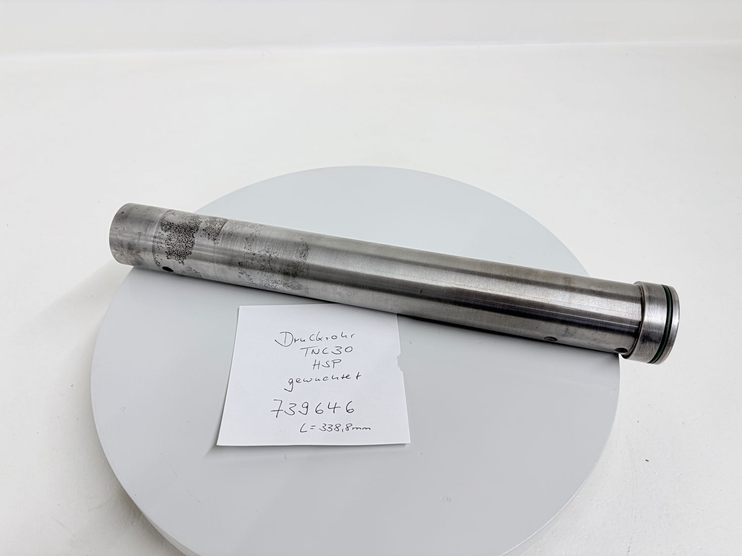 Traub Druckrohr TNC30 HSP gewuchtet 739646 10196488 338,8mm