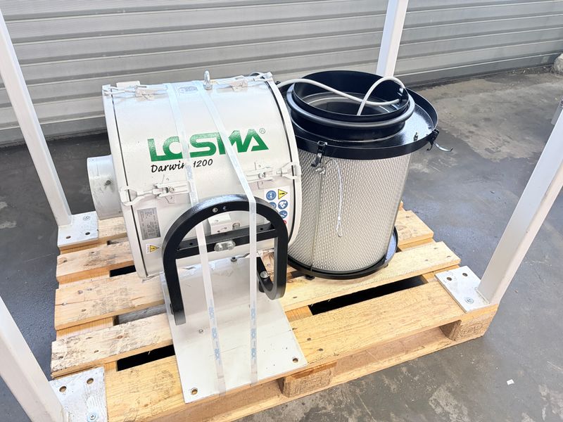 Losma Darwin D1200 Bj.2023 mit Ersatzfilter neu Ölnebelabsaugung Absaugung Filter