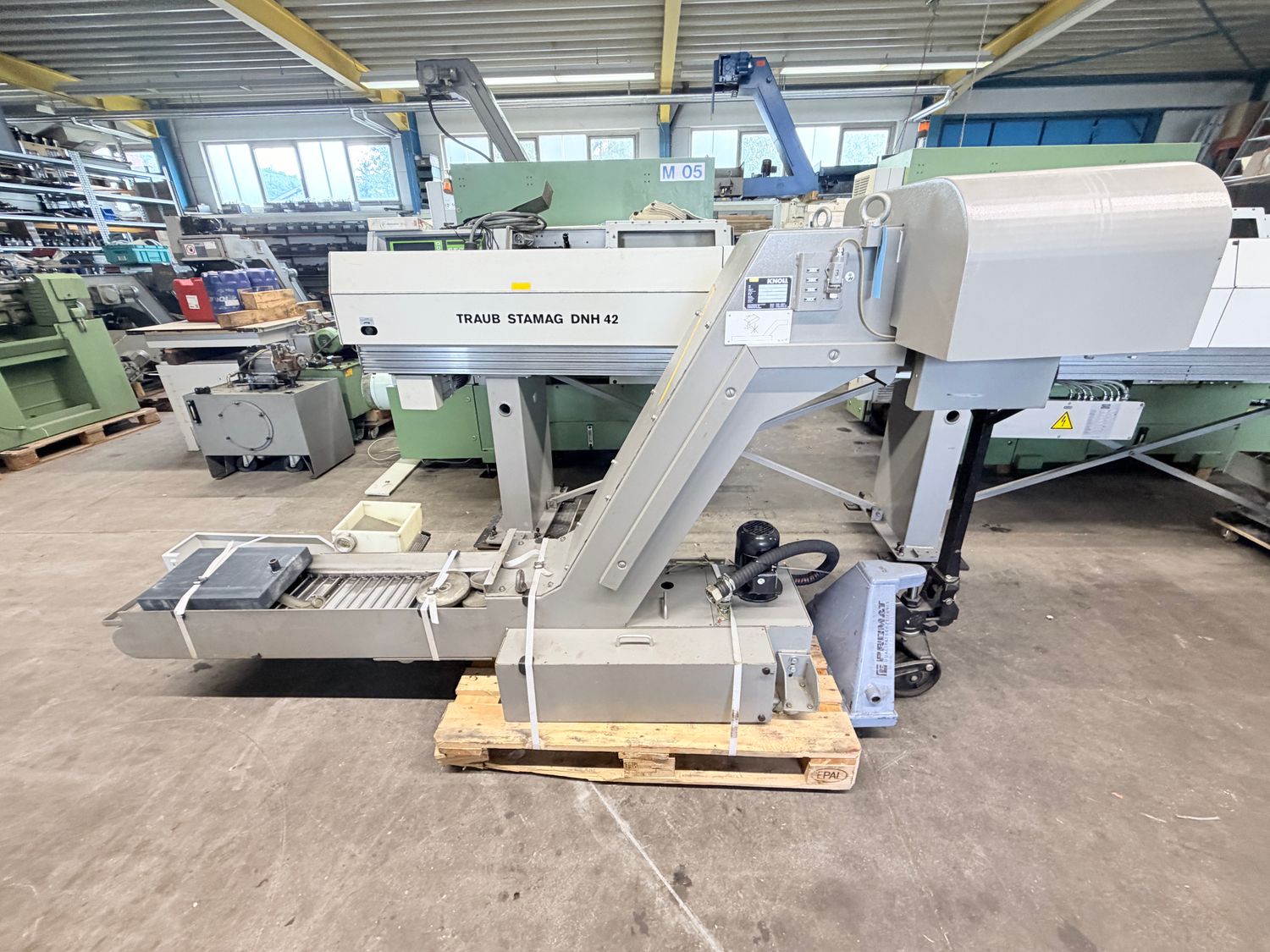 Knoll 240 S-1/100 Späneförderer Späne Traub TNK28 TNK36