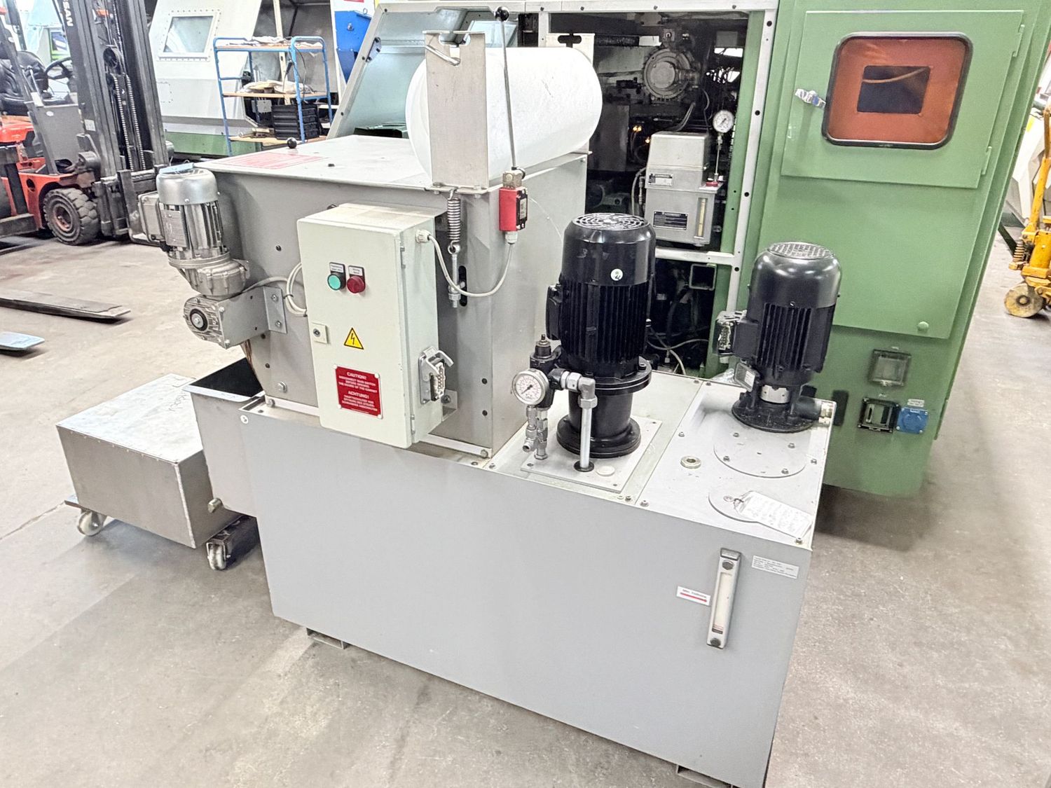 KSS Behälter Tank Kühlschmierstoff Resy Kampaktbandfilter Traub TNK TNL Filter Bandfilter  981933 10510940
