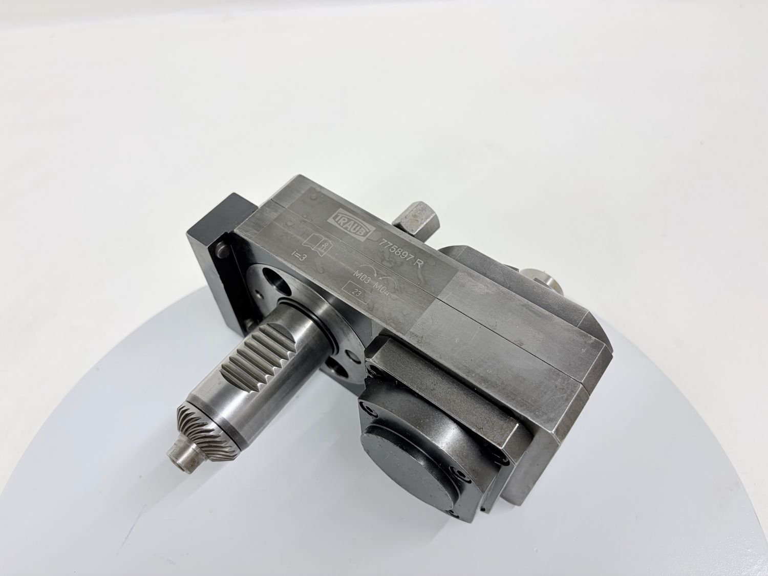Traub TNC65 VDI30 Fräseinheit 775897 942922  10358096 3:1 Fräswelle D22 TNC42/65 TNC