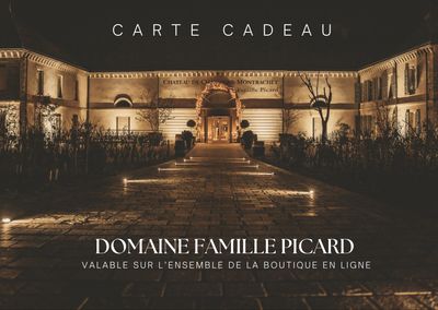 Carte cadeau Domaines Famille Picard