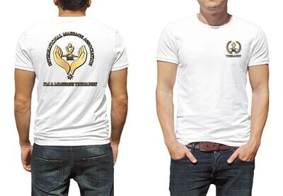 IMA Fan-T-Shirt Design 4 "full hands" - Massage Therapists T-Shirt