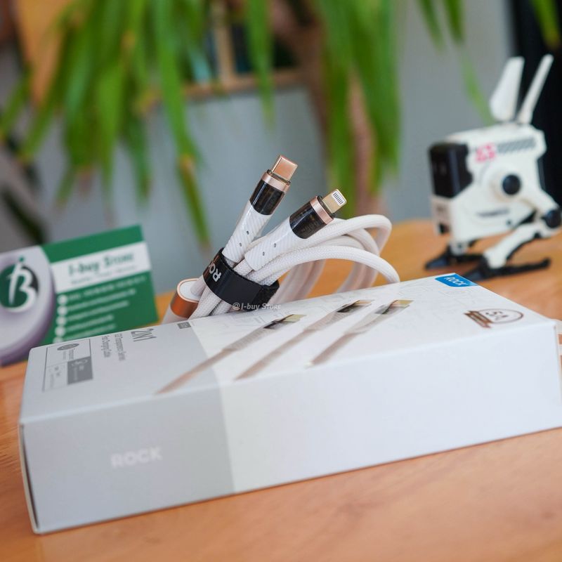 2In1 CABLE USB-C To Usb-C &amp; Lightning
