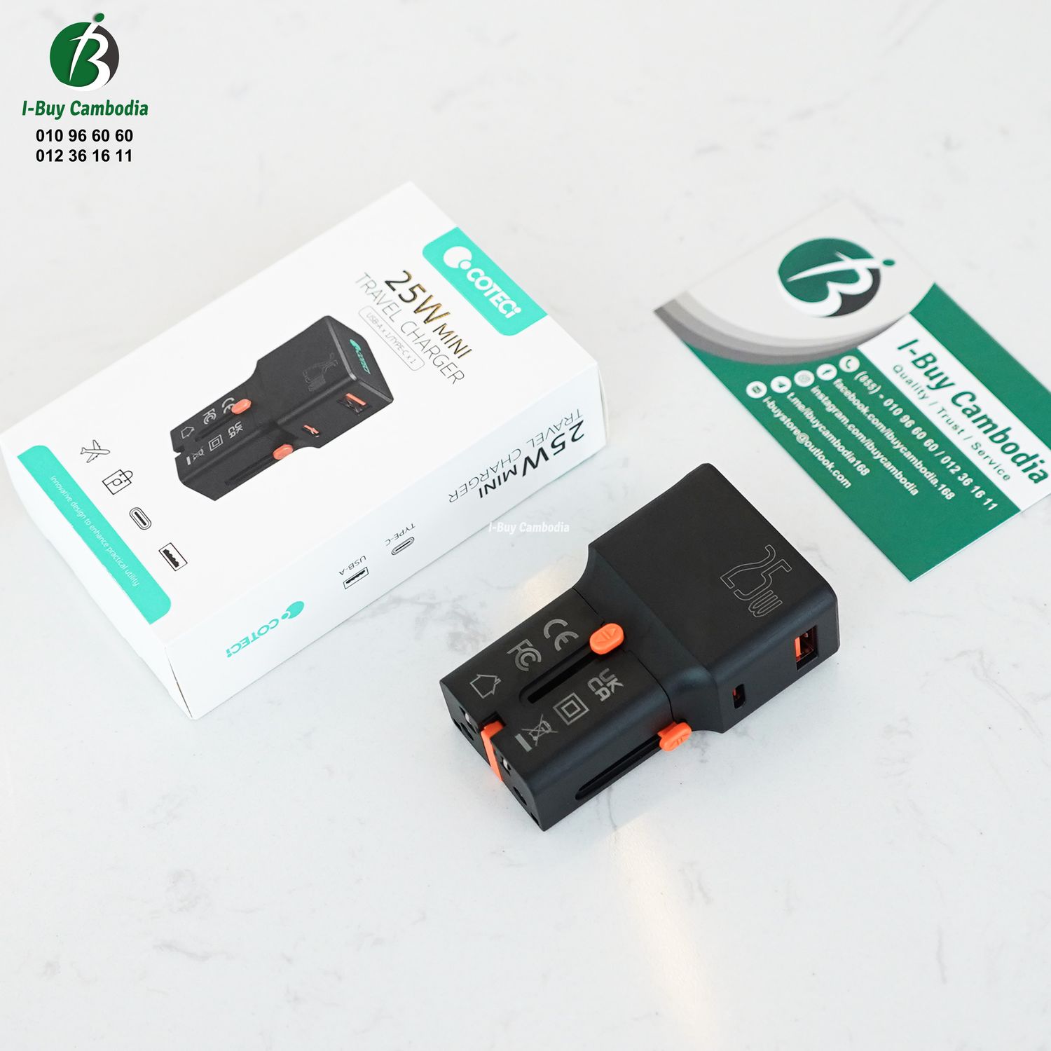 COTECI MINI TRAVEL Adapter 25W