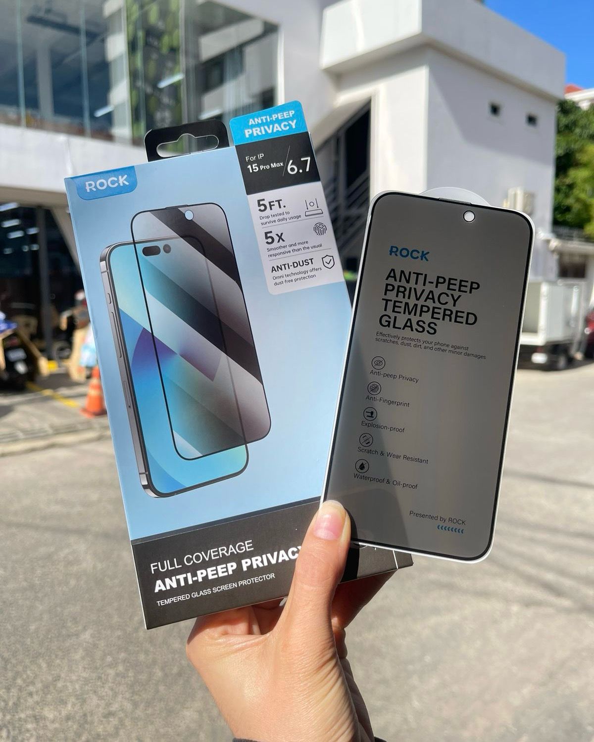 ROCK Privacy Screen Protector for iPhone