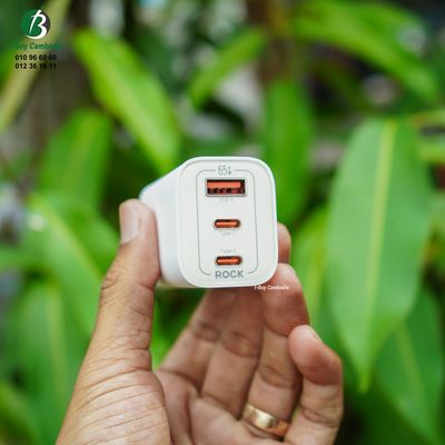 ROCK Ice²Cube 65W GAN Wall Charger