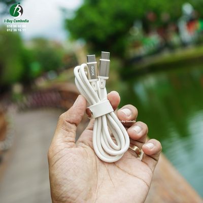 R18 Metal Braided USB-C PD100W Fast Charging Cable