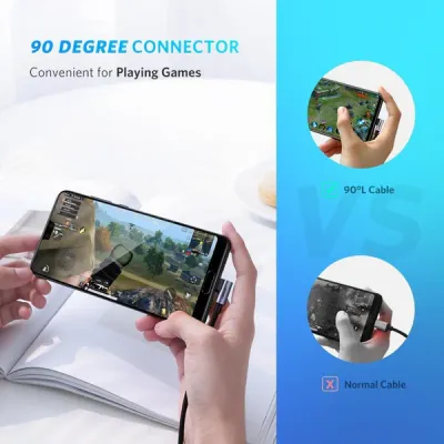 UGREEN 100W Right Angle USB C Cable