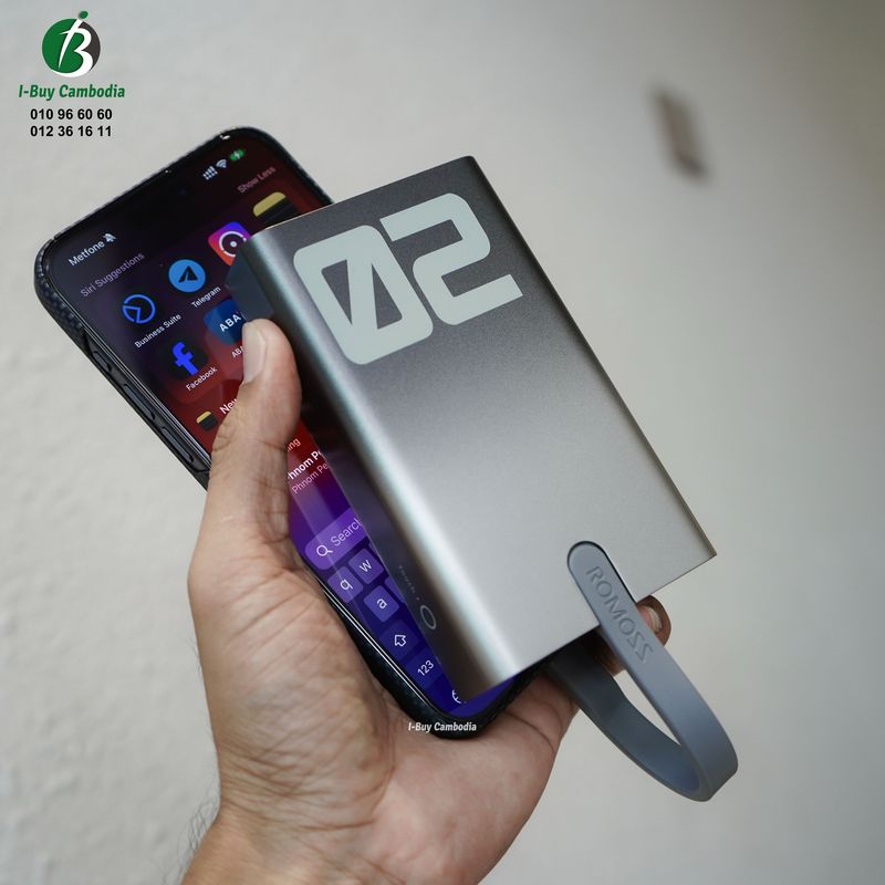 ROMOSS PEA20A 20000mAh Two-Way Cable