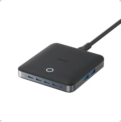 Anker Charger (130W, 6 Ports, GaN)