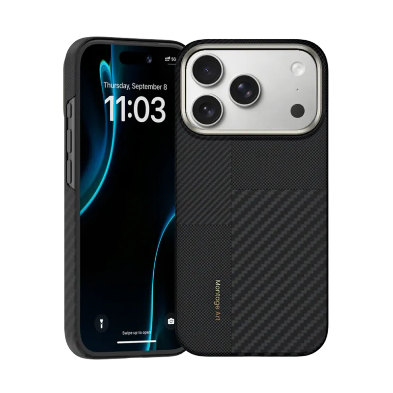 Montage ArmorAir Case built with Kevlar® 17 Pro Max