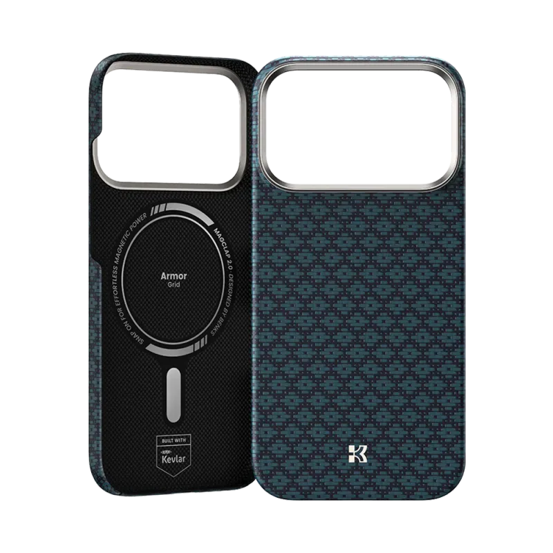 ArmorGrid ArmorAir Case built with Kevlar® 17 Pro Max