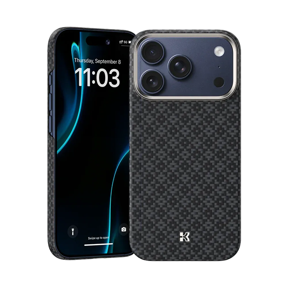 ArmorGrid ArmorAir Case built with Kevlar® 17 Pro Max