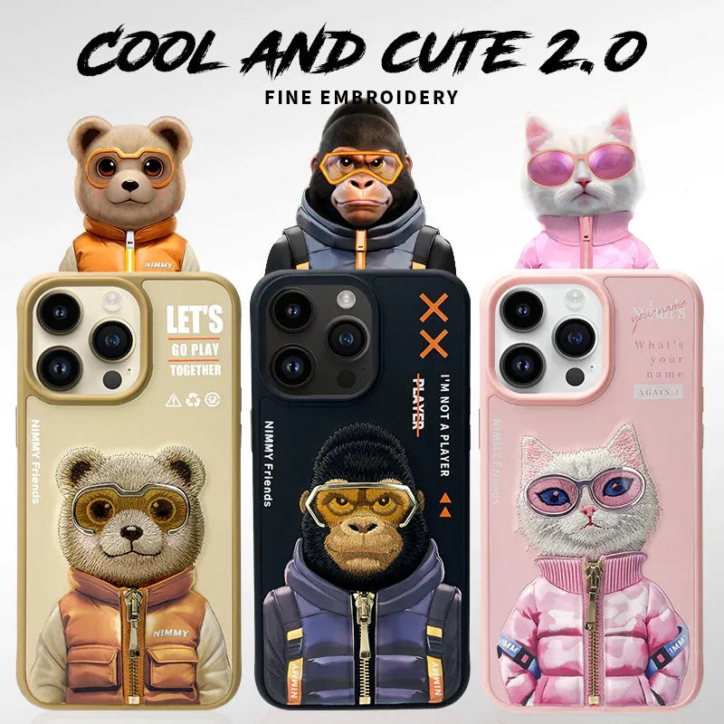 Nimmy Cool &amp; Cute Embroidery IPhone 16 Pro Max