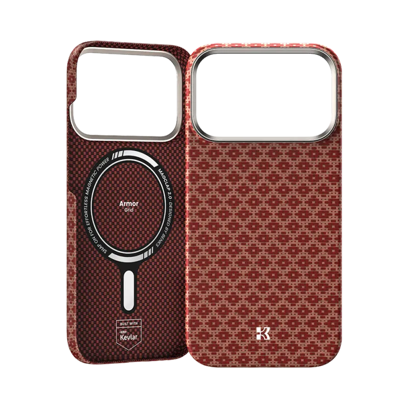 ArmorGrid ArmorAir Case built with Kevlar® 17 Pro Max