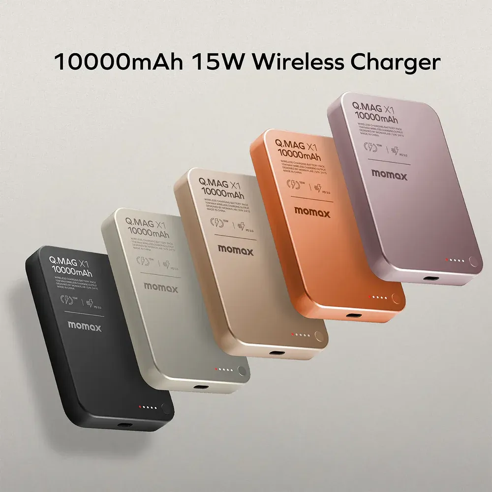Momax Q.Mag X1 Wireless Power Bank 10000mAh