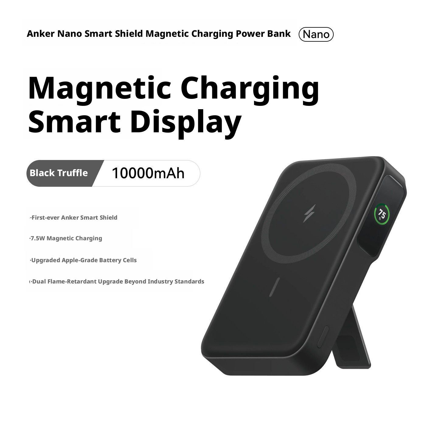Anker Nano Smart Shield Magnetic Power Bank