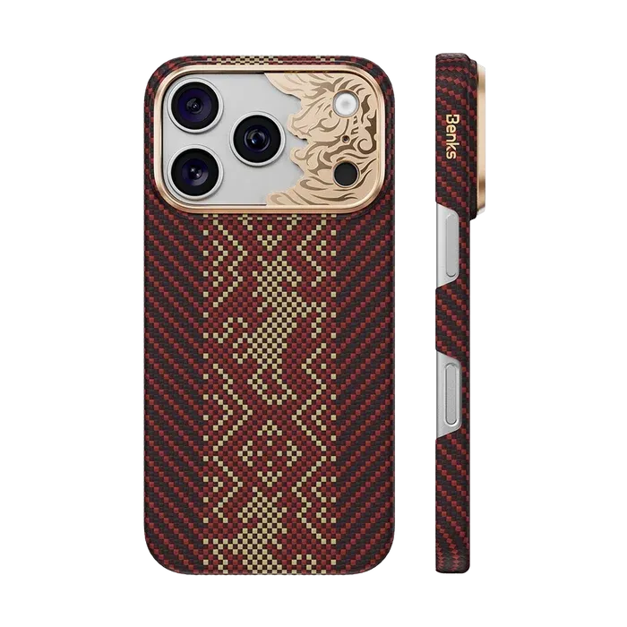 Knight Air Black Case built with Kevlar® for iPhone 17/18 Pro Max