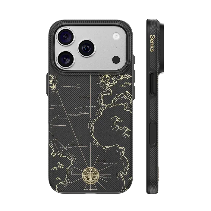 ArmorEdge Navigator Air built with Kevlar® Case for iPhone 17/18 Pro Max