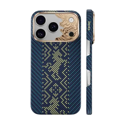 Knight Air Black Case built with Kevlar® for iPhone 17/18 Pro Max
