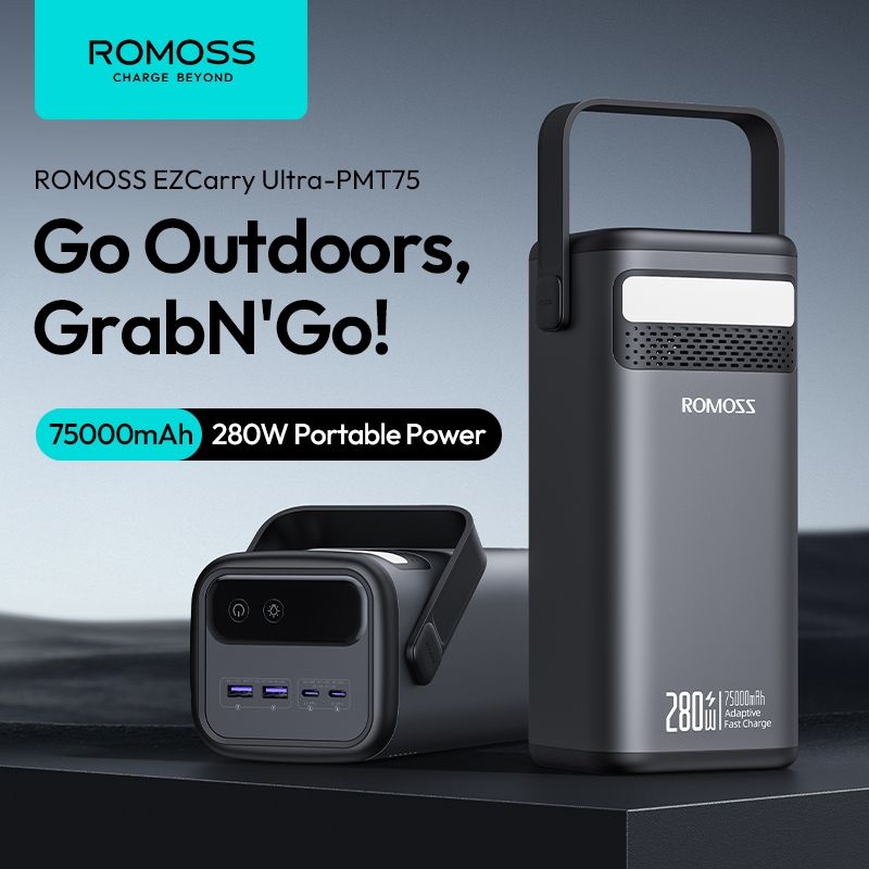 ROMOSS 75000mAh 280W Power Bank PMT75