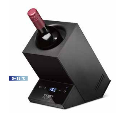 Refrigeratore per bottiglia Caso Design WineCase One Black
