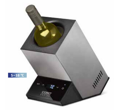 Refrigeratore per bottiglia Caso Design WineCase One Inox