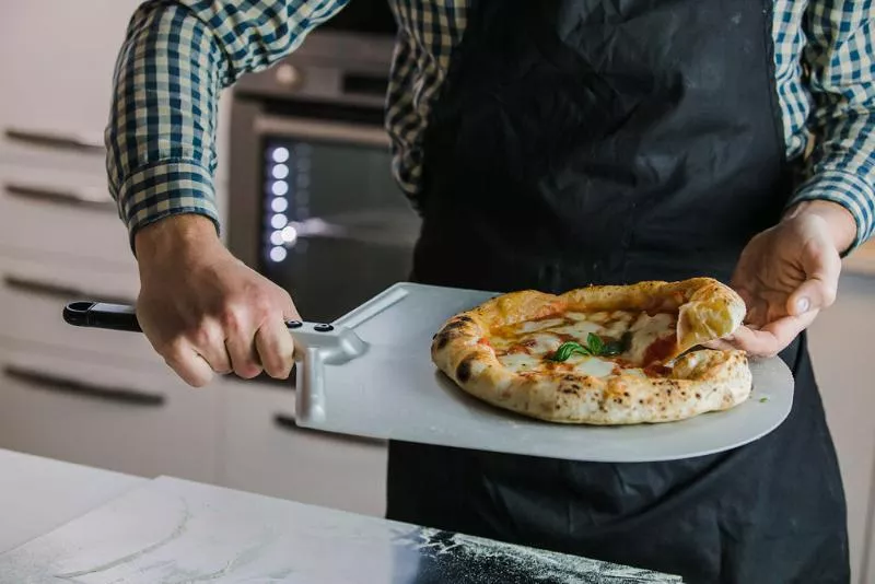 Pala per pizza Ø 33 cm Gi.Metal