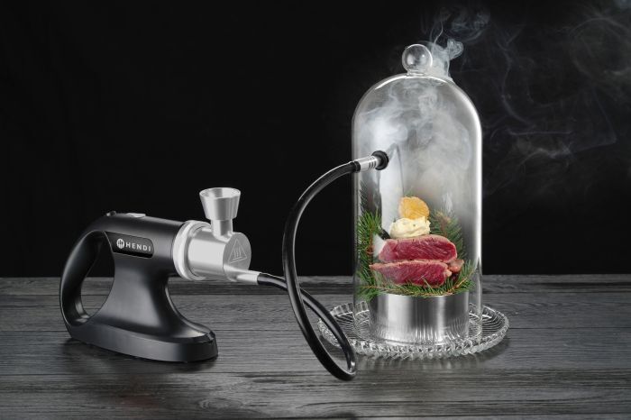 Pistola affumicatrice - infusore di fumo a 3 velocità Hendi