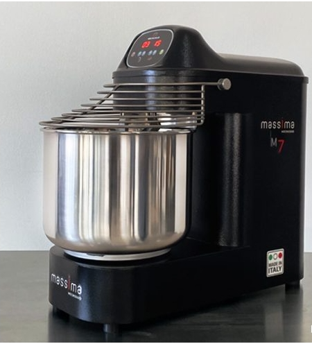 Impastatrice a spirale MASSIMA M7 MECNOSUD - colore nero