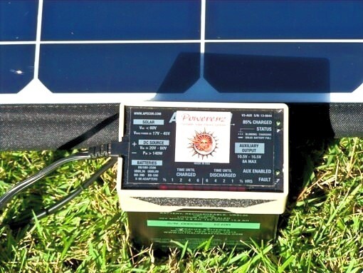 Military Solar Battery Charger System