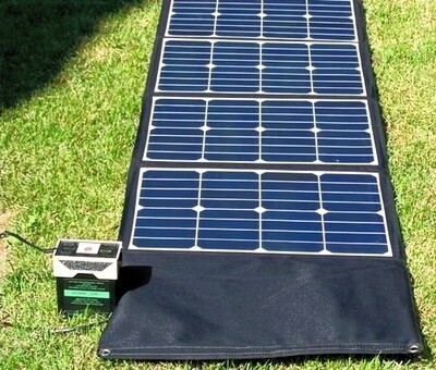 Military Solar Battery Charger System