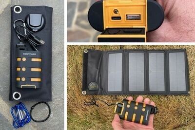 USB Solar Charger Powerhouse