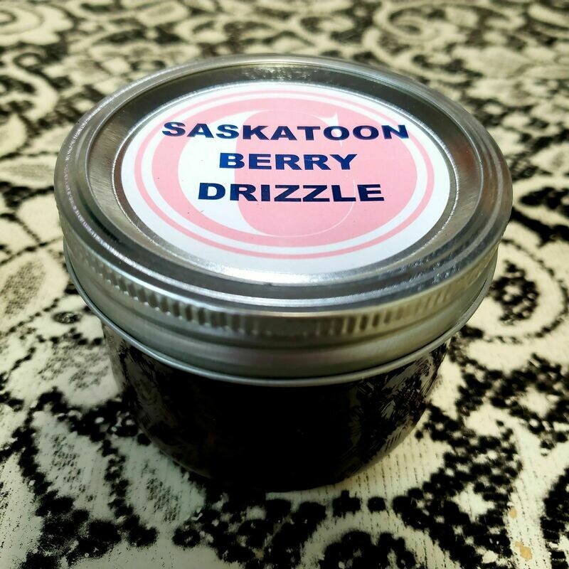 Saskatoon Berry Drizzle