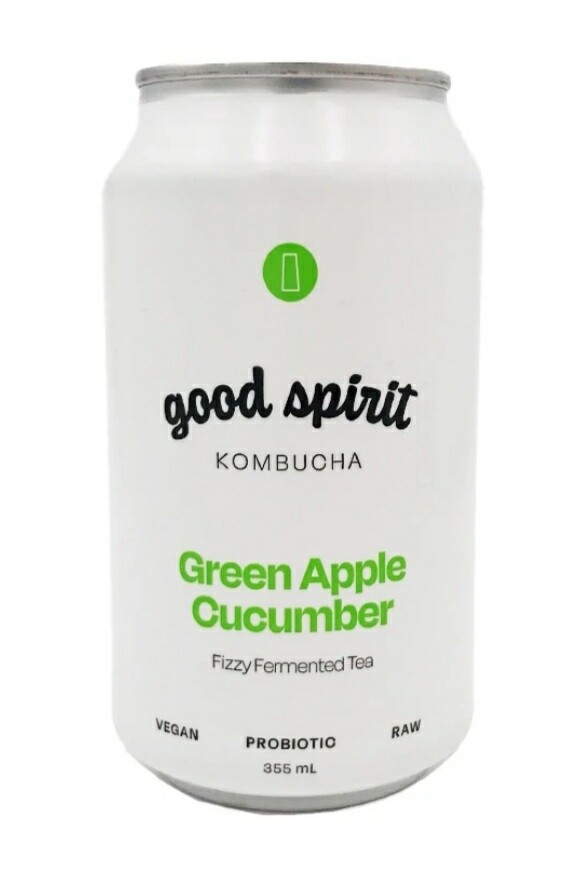 Green Apple Cucumber Kombucha