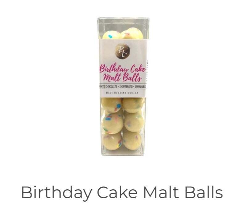 Birthday Cake Malt Balls